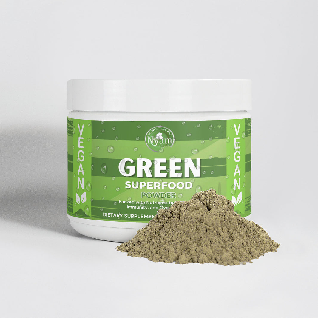 Green Super Foods – Nature’s Ultimate Blend for Energy, Immunity, and Vitality.