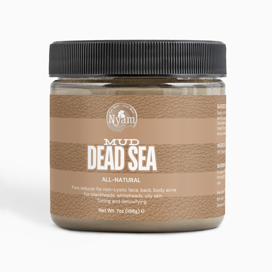 Pure Dead Sea Mud: Detoxify, Rejuvenate, and Revitalize Your Skin.