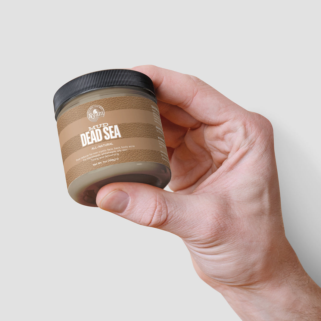 Pure Dead Sea Mud: Detoxify, Rejuvenate, and Revitalize Your Skin.