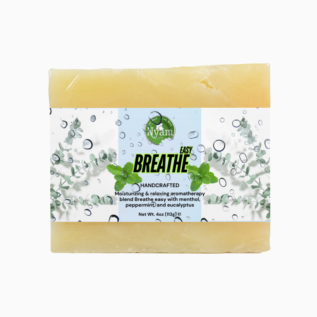 Breathe Easy Soap – Refresh Your Senses with Cooling Peppermint & Eucalyptus.