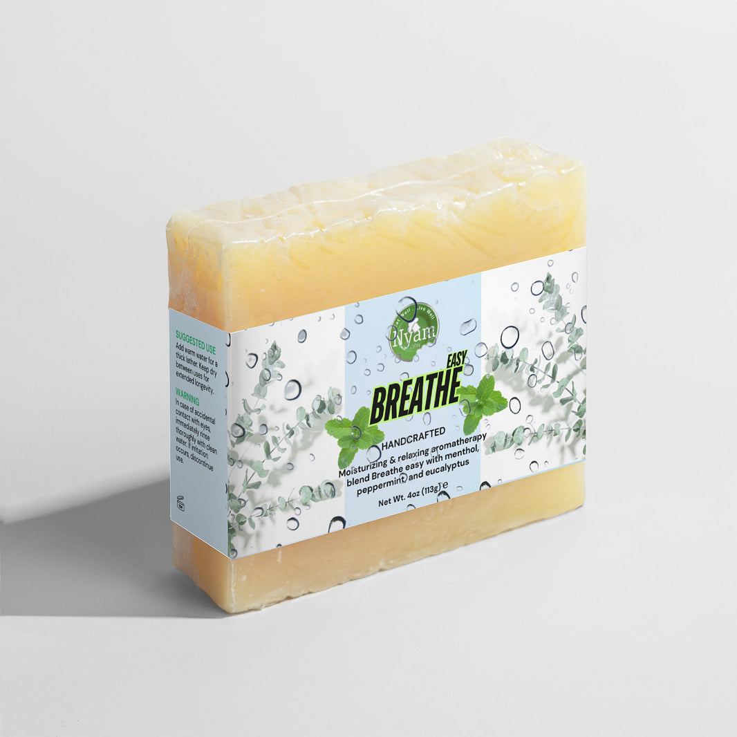 Breathe Easy Soap – Refresh Your Senses with Cooling Peppermint & Eucalyptus.