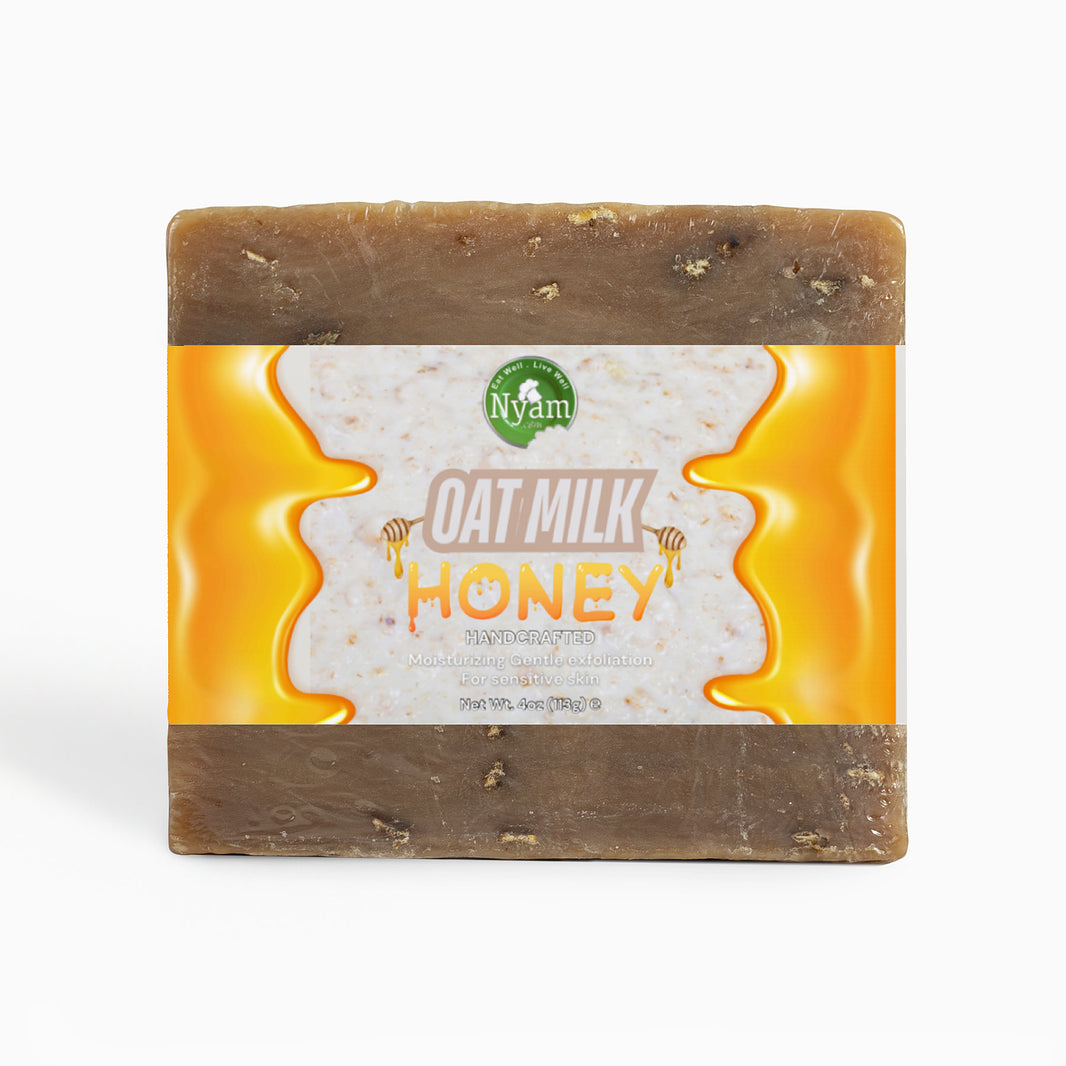 Oat Milk & Honey Soap – Indulge in Velvety Softness, Naturally!