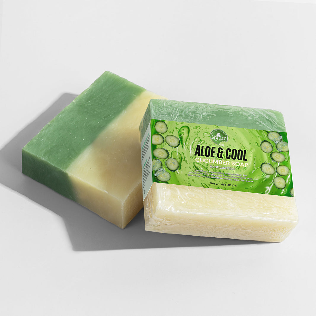 Aloe & Cool Cucumber Soap – Invigorate Your Skin with Nature’s Cool Touch!