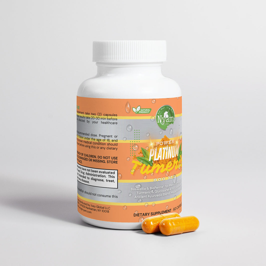 Platinum Turmeric: Advanced Joint & Inflammation Support with Glucosamine, Boswellia, and BioPerine®