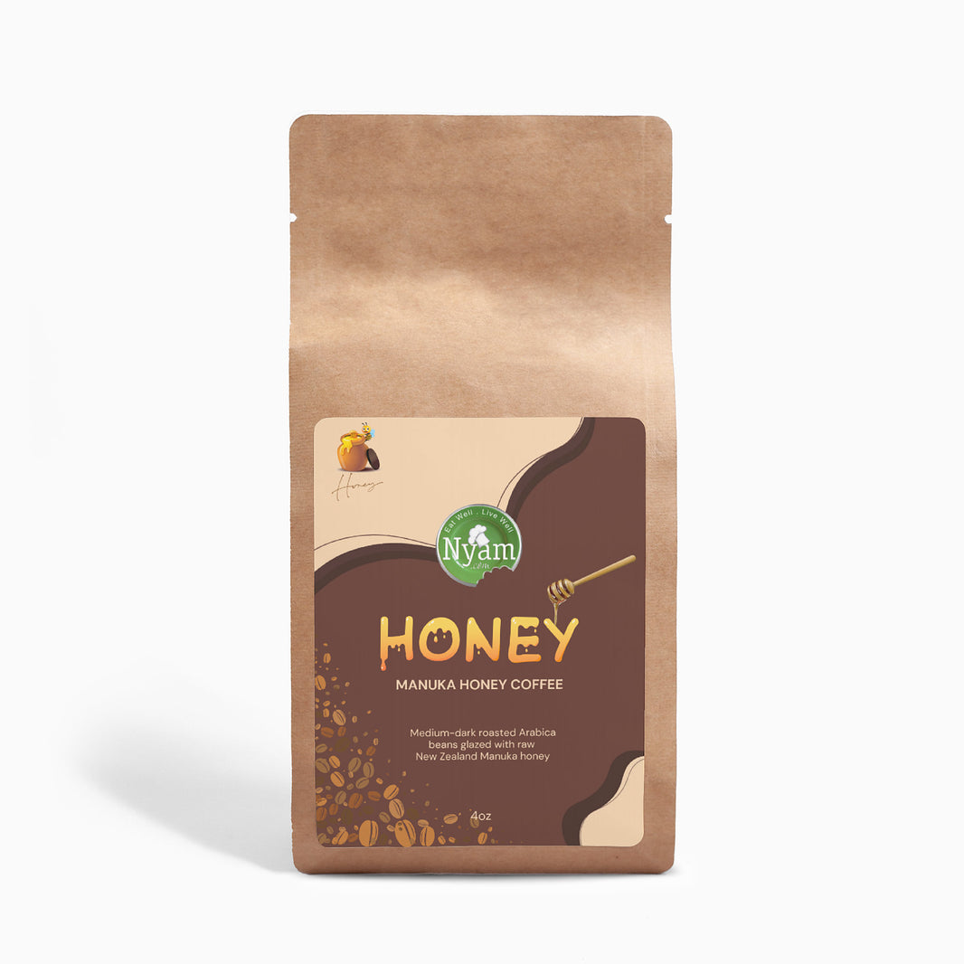 Manuka Honey Coffee: Naturally Sweet & Rich (4oz)