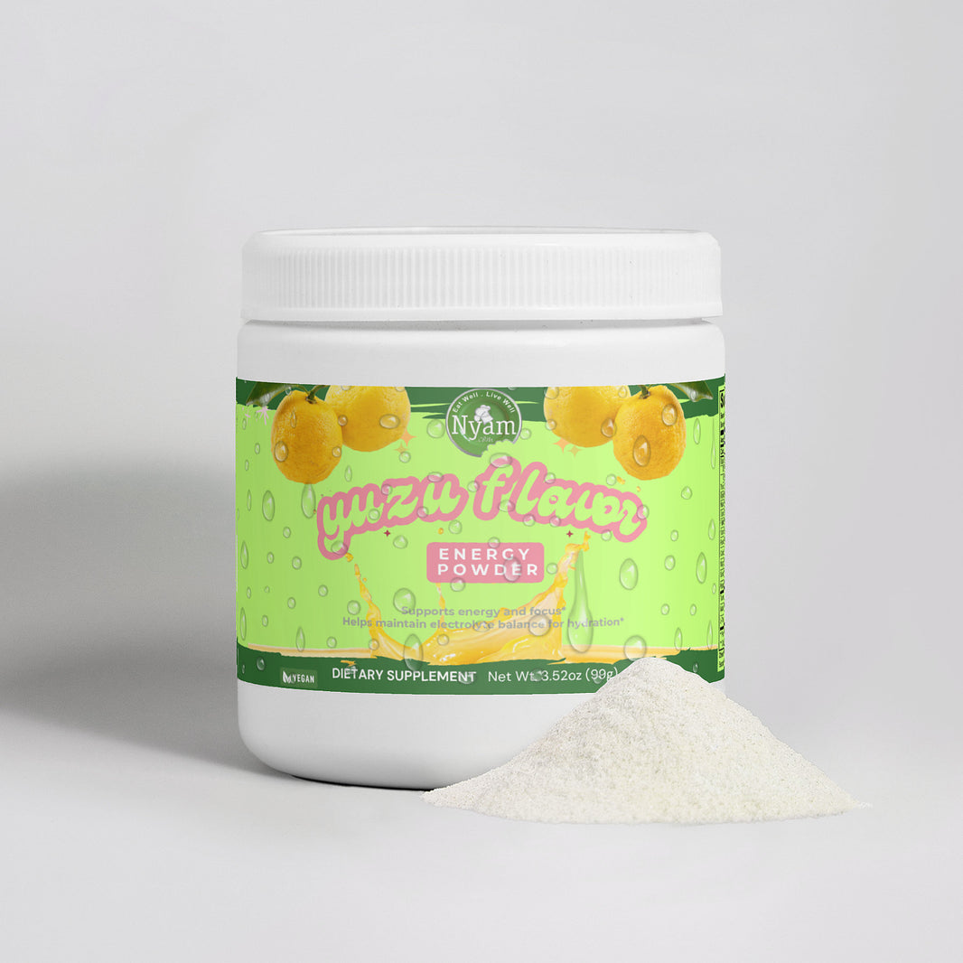 Yuzu Madness: Energizing Powder for an Electrifying Boost.