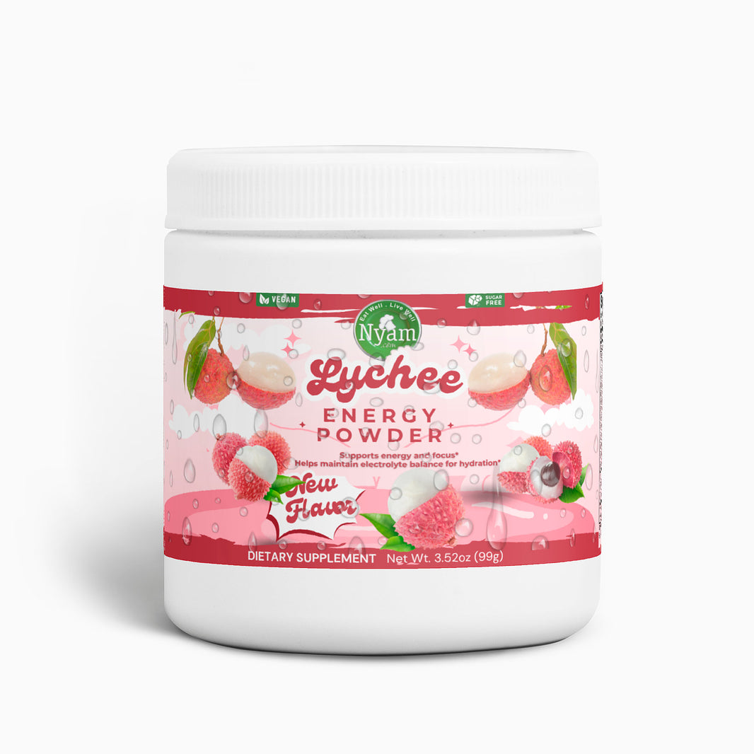 Lychee Splash Bliss: ¡Polvo energizante para una explosión de pura vitalidad!