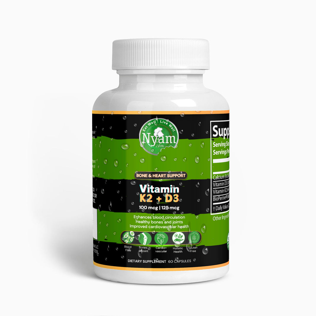 K2 + D3: Optimal Bone & Heart Support for Stronger You.