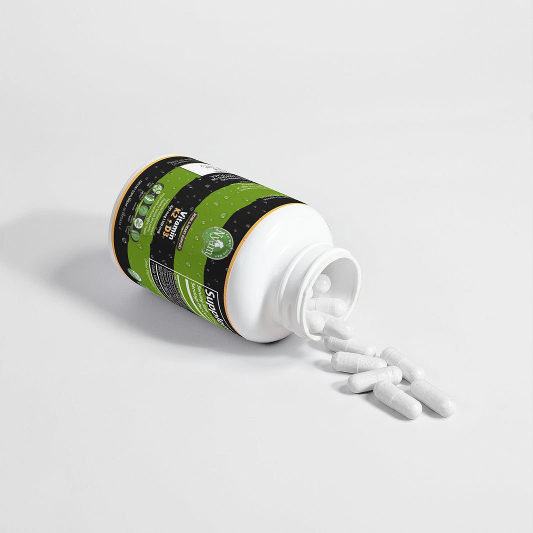 K2 + D3: Optimal Bone & Heart Support for Stronger You.