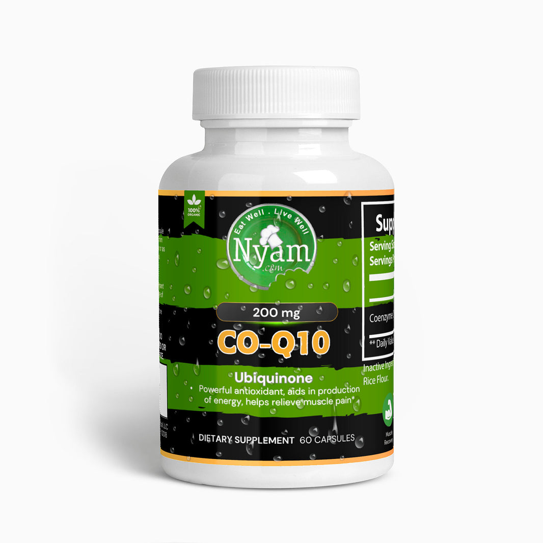 CoQ10 Ubiquinona: Energía celular, salud cardíaca y defensa antioxidante.