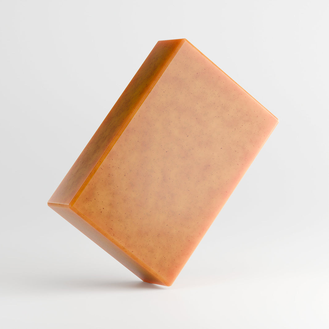 Kojic Acid & Turmeric Brightening Soap – With Coconut Oil, Shea & Mango Butter for Deep Hydration and Lemon Oil for a Refreshing Glow