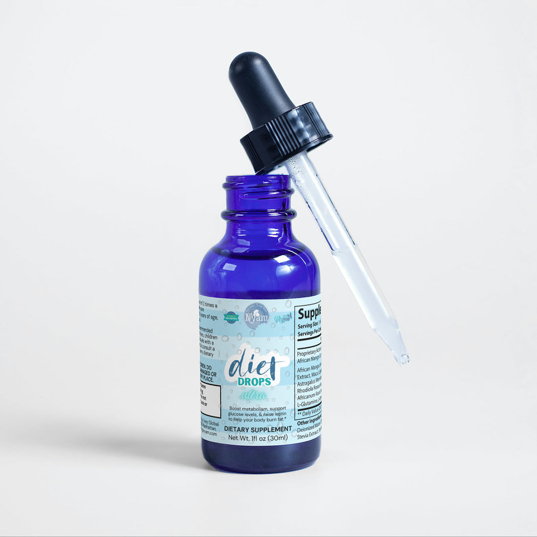 Diet Drops Ultra (1 oz) – Boost metabolism, support glucose levels, and raise leptin to help your body burn fat efficiently. Perfect for enhancing any weight loss journey with diet and exercise.