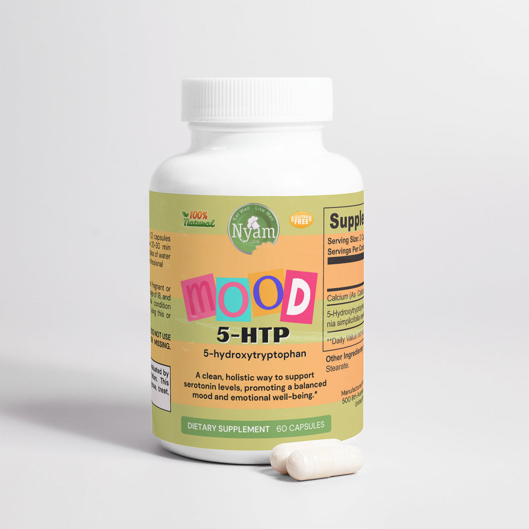 5-HTP (Mood): Naturally Boost Serotonin for Emotional Balance, Mental Clarity & Well-Being