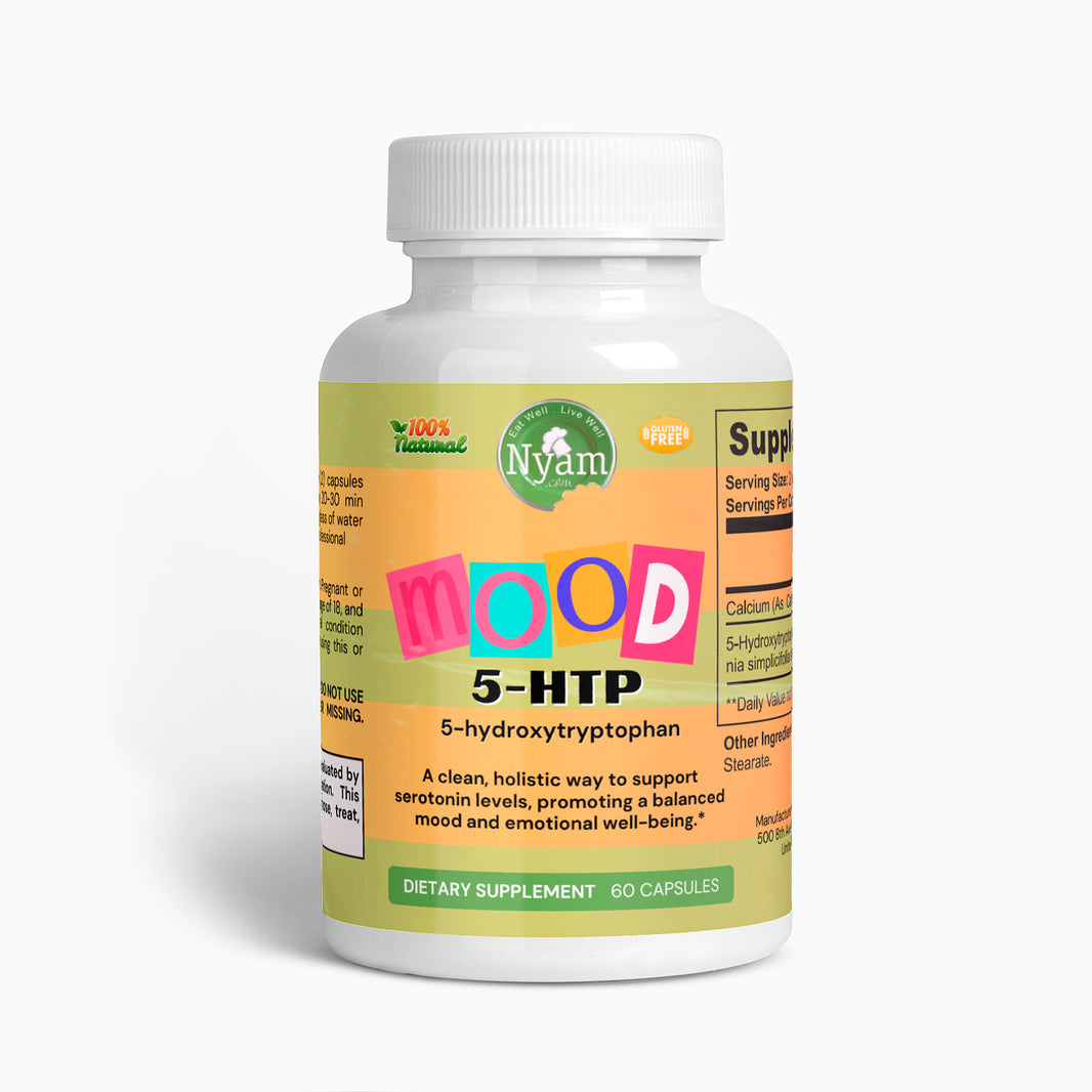 5-HTP (Mood): Naturally Boost Serotonin for Emotional Balance, Mental Clarity & Well-Being