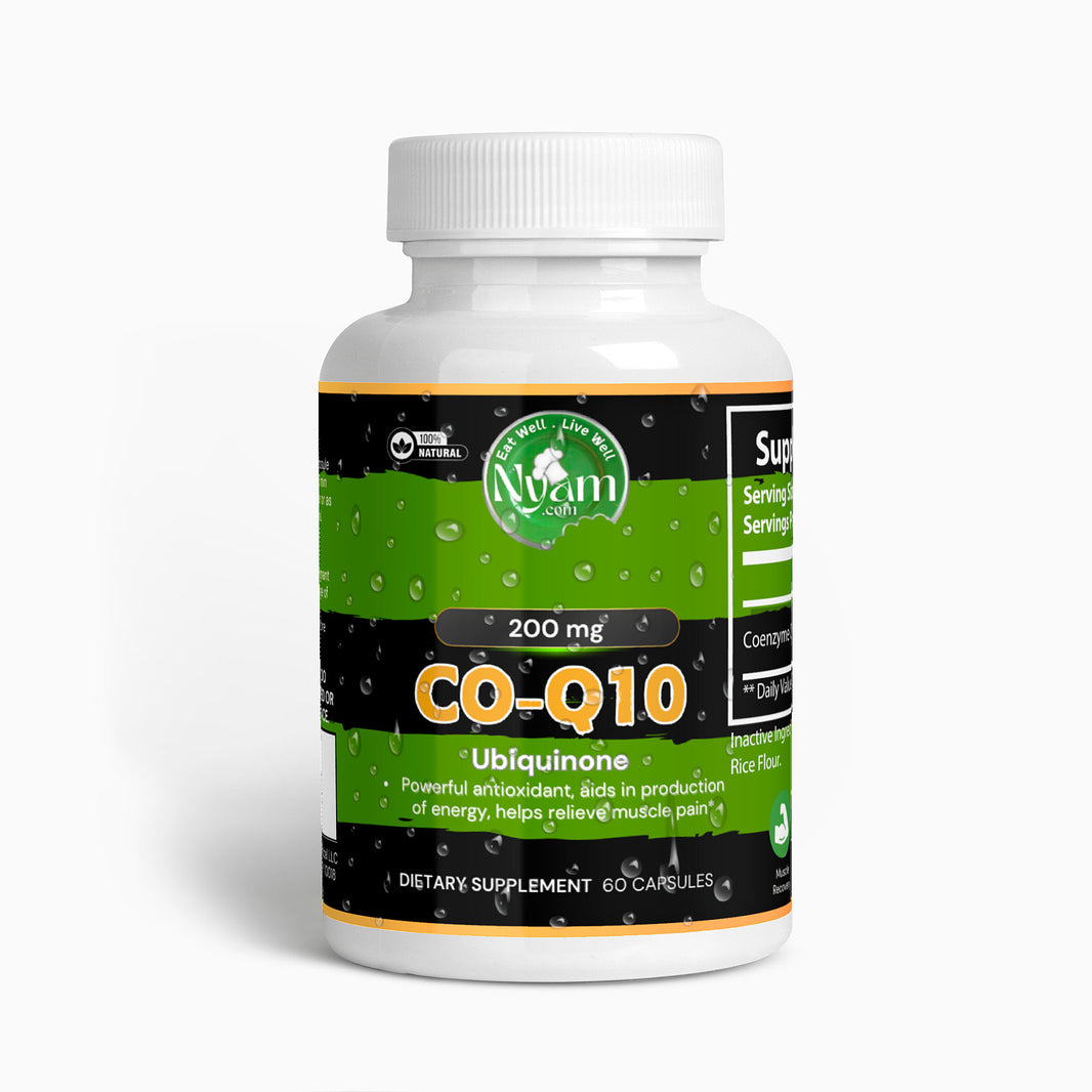 CoQ10 Ubiquinona: Energía celular, salud cardíaca y defensa antioxidante.