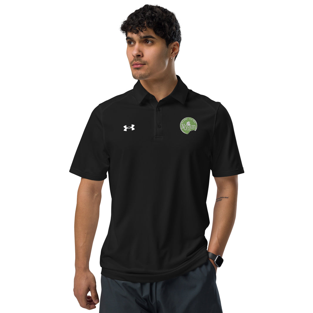 Polo premium para hombre NYAM x Under Armour® (bordado).